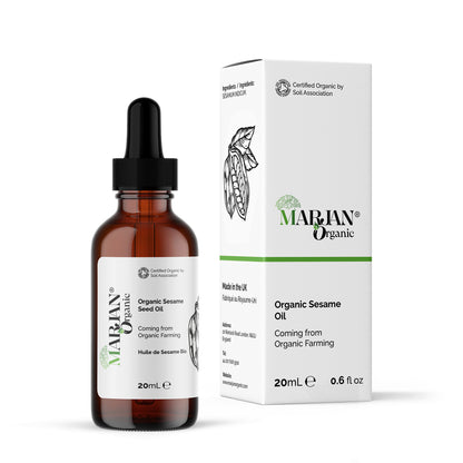 100 % Organic Cold-Pressed Sesame Seed Oil – Skin &amp; Hair Care