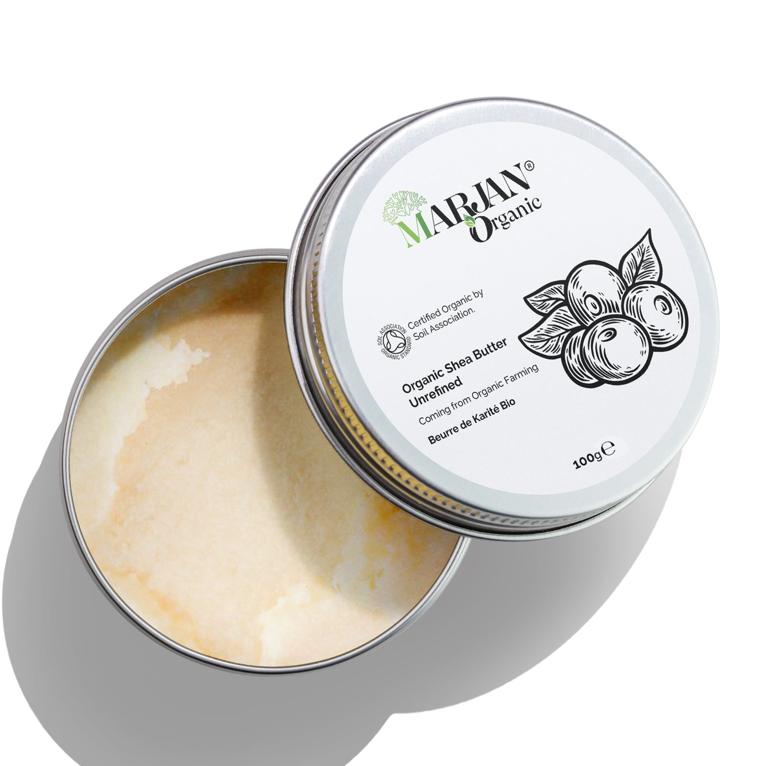 Raw Shea Butter – 100% Pure Organic, Hair &amp; Skin