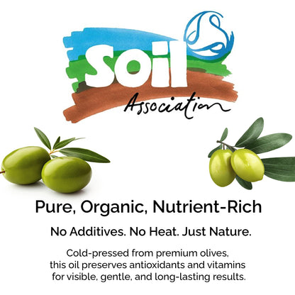 Organic Olive Oil – 100% Pure, Cold-Pressed for Skin &amp; Hair Care