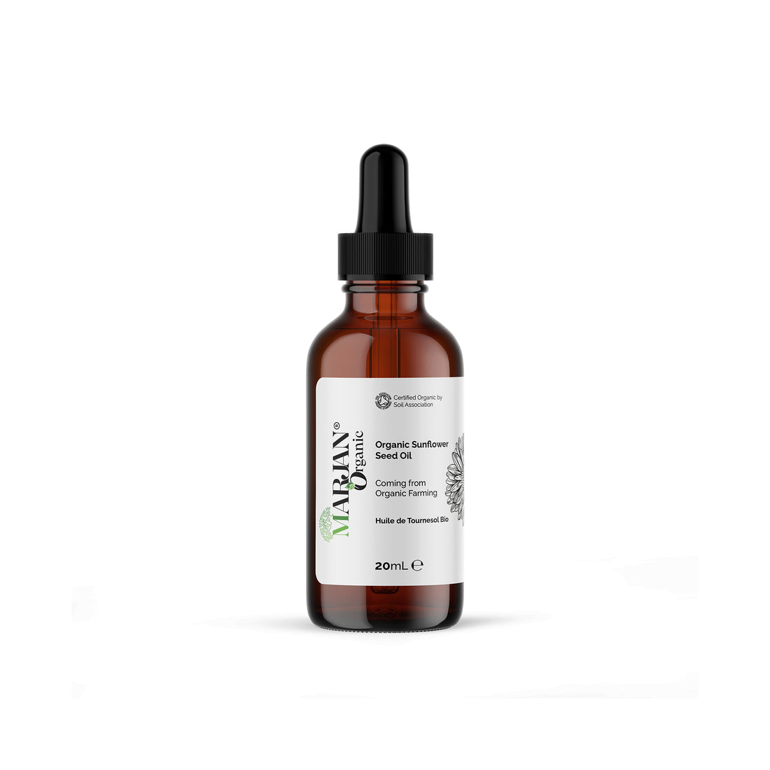 Organic Sunflower Oil – 100% Pure Natural Oil for Hair & Skin