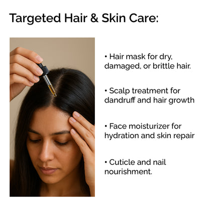 Fractionated Batana Oil from Honduras – Hair Growth &amp; Glow Face Oil