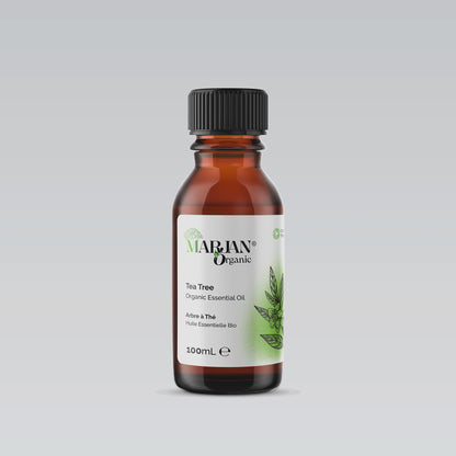 Organic Tea Tree Essential Oil (Certified by The Soil Association)