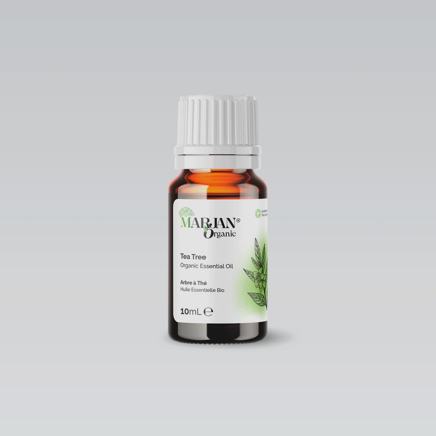 Organic Tea Tree Essential Oil (Certified by The Soil Association)