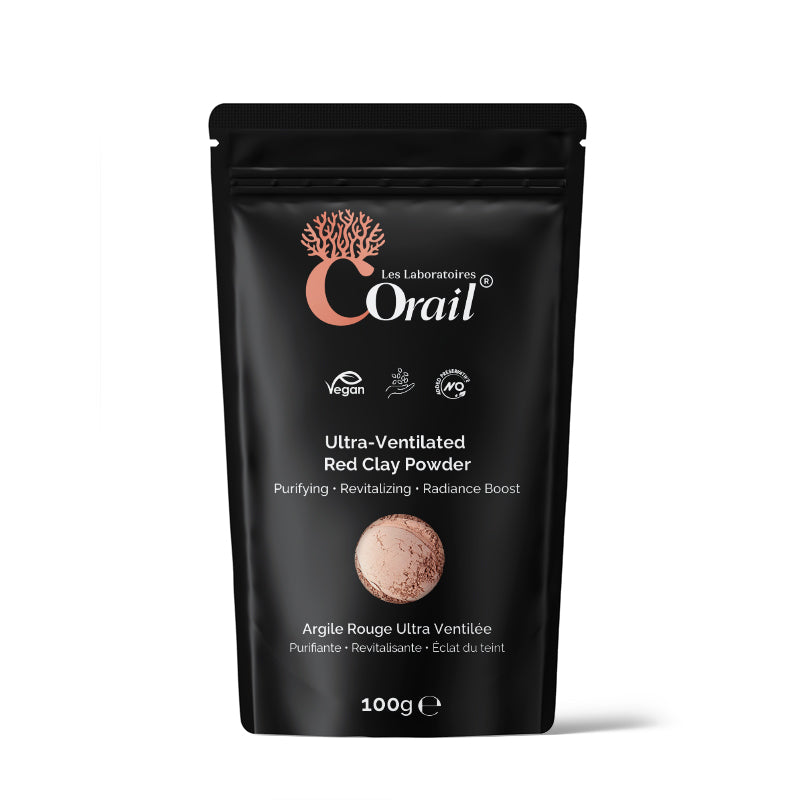 Ultra-Fine French Red Clay – Natural Face Mask for Radiant Skin
