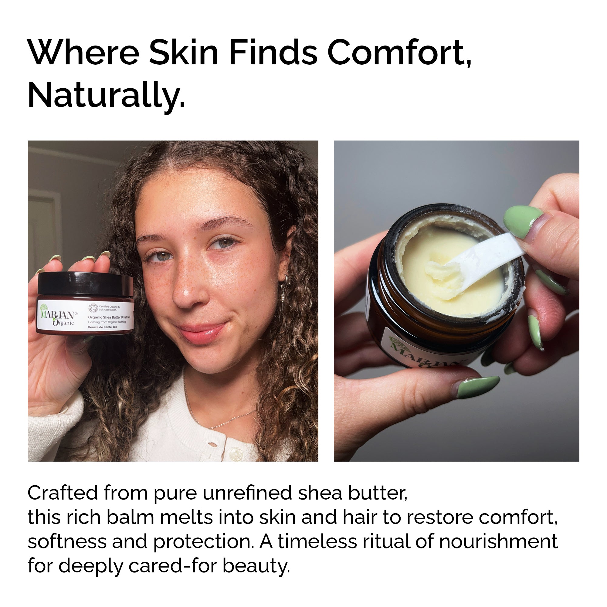 Raw Shea Butter – 100% Pure Organic, Hair &amp; Skin