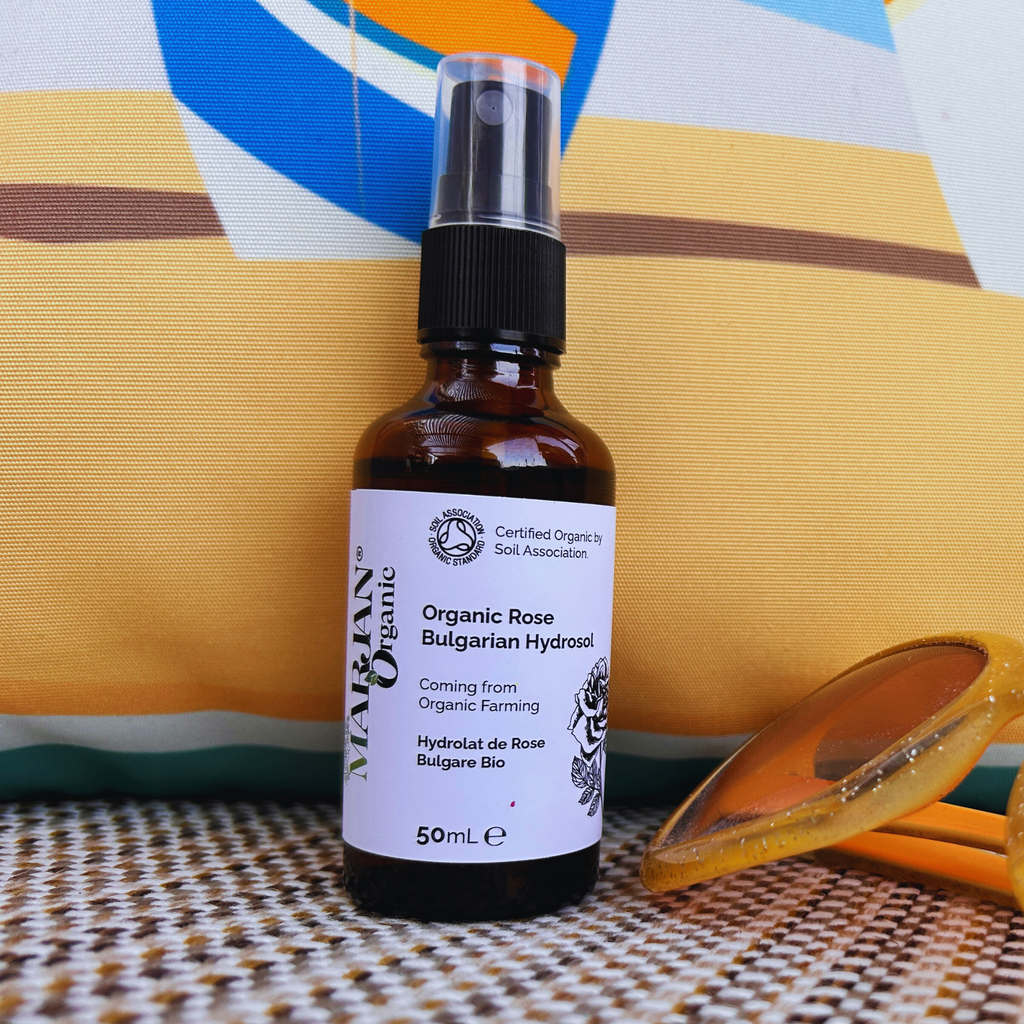 Organic Rose Water from Bulgaria – Natural Hydrosol Floral for Skin &amp; Hair Care